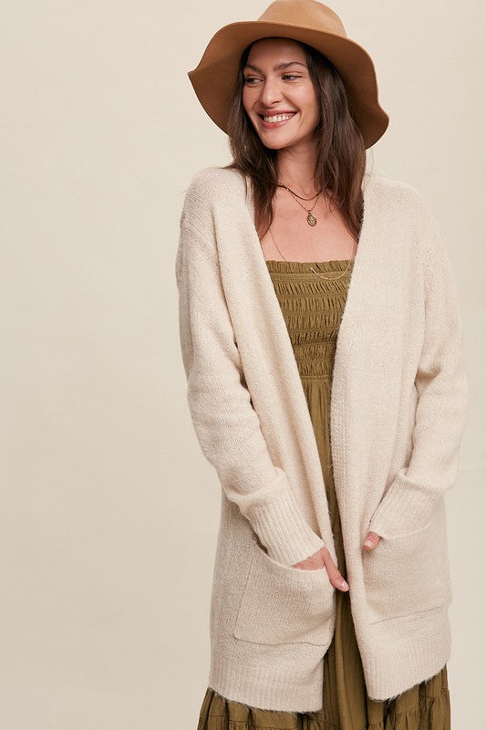 Emarie  Long Knit Cardigan